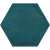 Ava Small 180043 Esagono Prussian 10,7x12,4