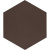 Grupa Paradyz Natural Brown Hexagon 26x26