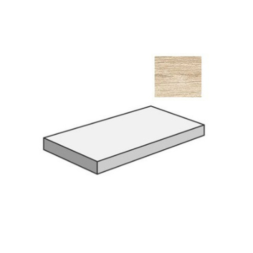 Sant Agostino Yorkwood CSAGDYHO12 Gradone Angolare Dx Honey 33x120