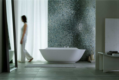 Casa Dolce Casa Vetro 735629 05 Cemento Lux Mosaico 4.5 Mm 30x30