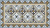 Codicer Versalles Cenefa Orleans Blue 25x25