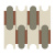 Marazzi Momenti MAL9 Puzzle Avorio 30,6x32,8 Marazzi Momenti MAL9 Puzzle Avorio 30,6x32,8