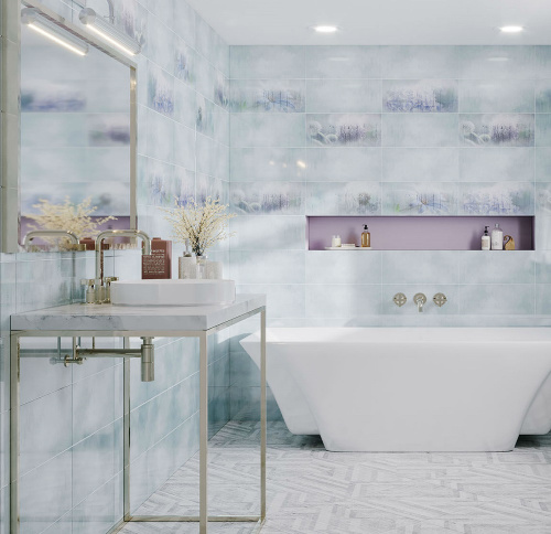 М- Квадрат Rosa 131614 Синяя 20x45