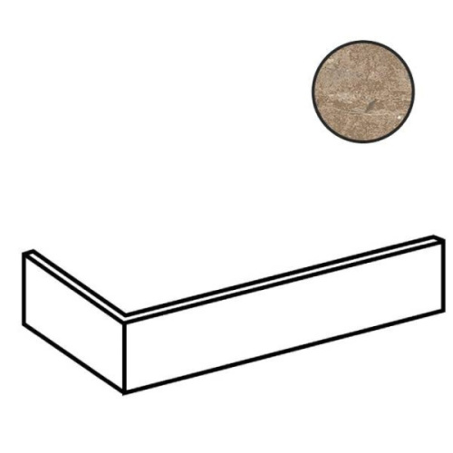 Sadon London J85932 Beige Brick Angolo Incollato 12x25