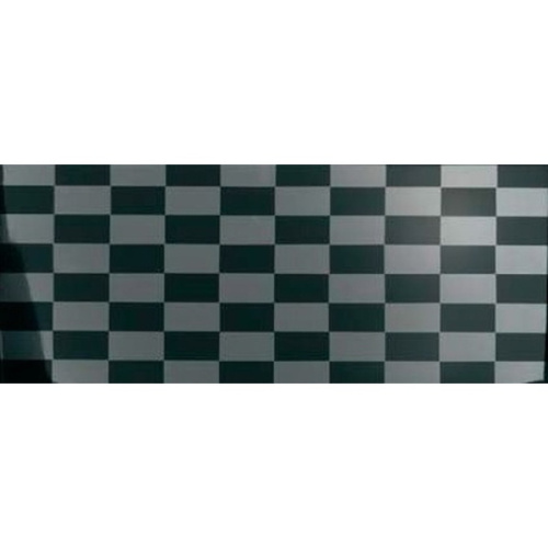 CeDam Lustri Dec Dama Nero Lucido 20x50