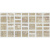 Aparici Milano Ocre Frame Natural 49,75x99,55
