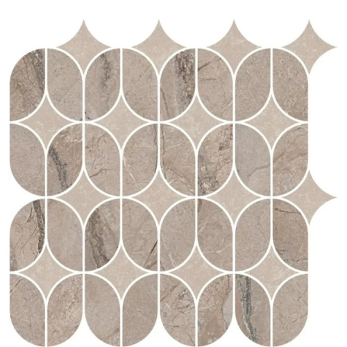 Kerama Marazzi Ифран KMD2HID014BR Наборный Бежевый Светлый Глянцевый Обрезной 30x32,5