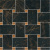 Versace Marble 240513 Mosaico Intreccio Nero Swarov. Oro 29.1x29.1 Versace Marble 240513 Mosaico Intreccio Nero Swarov. Oro 29.1x29.1