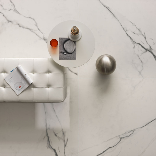 Lea Ceramiche Slimtech Timeless Marble Decoro Pearl Statuario White Satinato 100x300