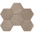 Estima Gabbro GB02 Grey Hexagon Неполированный 25x28.5