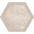 Ornamenta Cocciopesto CP60TCS Terracotta Sabbia D 60 Hexagon 60x60