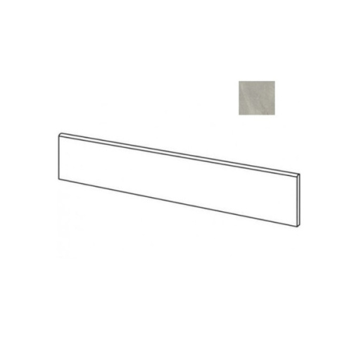 Sant Agostino Bergstone CSABBEGR90 Battiscopa 90 Grey 7,3x90