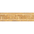 Versace Palace Gold Fascia Foglia Oro 118402 9.8x39.4