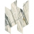 Flaviker PI.SA Supreme Treasure PF60008896 Mosaic Twist Calacatta Emerald Lux 30x30 Flaviker PI.SA Supreme Treasure PF60008896 Mosaic Twist Calacatta Emerald Lux 30x30