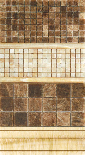 Natural mosaic Бордюры B081-4 10x30.5