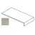 Impronta italgraniti Shale SL06LBA2B6 Taupe Elemento a L 20mm 60x120x6,5