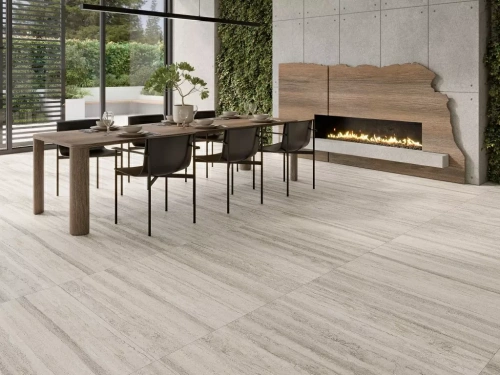 New Tiles Coliseum Multistep Avorio 33x120