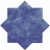 Cevica Becolors Star Electric Blue 13.25x13.25