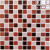 Bonaparte Мозаика стеклянная Brown mix 30x30 Bonaparte Мозаика стеклянная Brown mix 30x30