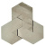 Apavisa Nanoforma 8431940276033 Taupe Natural Mosaic Brick 33.47x38.65