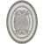 El Molino Venecia Plata-Gris Medallon 14x10