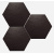 Equipe Scale Hexagon Porcelanico 23114 Hexagon Scale Black Matt 11.6x10.1 Equipe Scale Hexagon Porcelanico 23114 Hexagon Scale Black Matt 11.6x10.1