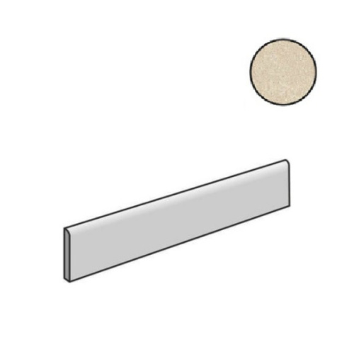 Cerim Ceramiche Elemental Stone 767193 Cream Dolomia Nat Battiscopa 4,6x60