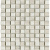 L`antic colonial Mosaicos Time Text Silver Wood 29.5x28.5