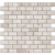 Caramelle Pietrine 4 мм Travertino Silver 23x48x4 глянец 29.8x29.8