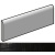 Equipe Fragments 23886 Bullnose Anthracite 6.5x20 Equipe Fragments 23886 Bullnose Anthracite 6.5x20
