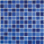 Bonaparte Мозаика стеклянная Blue wave-1 30x30 Bonaparte Мозаика стеклянная Blue wave-1 30x30