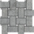 La Fabbrica Ceramiche Jungle Stone 154306 Intreccio Silver 30x30 La Fabbrica Ceramiche Jungle Stone 154306 Intreccio Silver 30x30