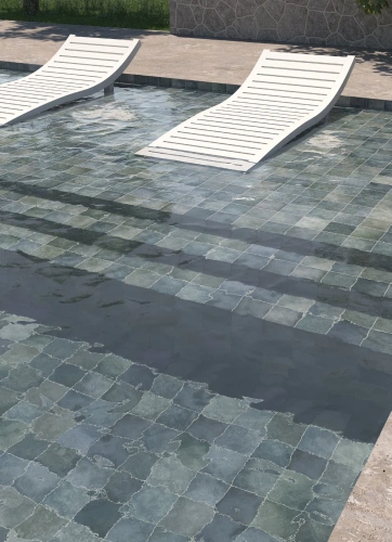 Equipe Spa And Pools 31568 Sky Blue 15x15