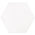 Pamesa Mayfair Hex Blanco (Compacglass) 19.8x22.8