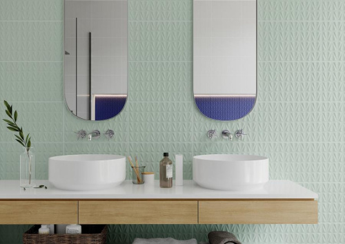 Gracia Ceramica Конфетти 010100001196 Зеленый верх 01 25x40