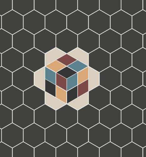 TopCer Hexagon Insert Malaca 30.9x30.9