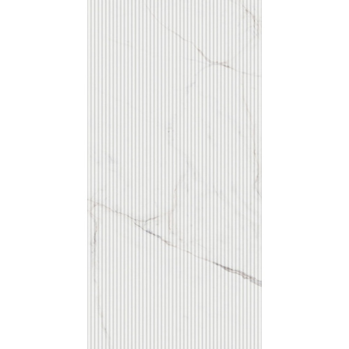 Kerama Marazzi Марсель KM6012B0410R Белый глянцевый структура обрезной 60x119,5 - керамическая плитка и керамогранит