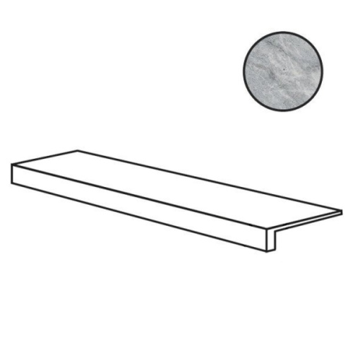 Flaviker PI.SA Blue Savoy 0006861 Gradone Plus Grey 32x120