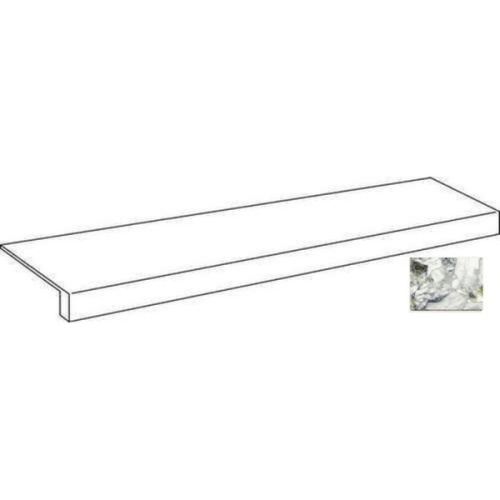 Atlas Concorde Russia Forte Dei Marmi Quark 620070002669 Ceppo Apuano Forest Scalino Frontale Matt 33x80