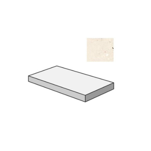 Sant Agostino Logico CSAGSCLI12 Gradone Angolare Sx Cosmo Light 33x120