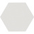 ITT Ceramic Hexa White 23.2x26.7