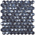 Vidrepur Diamond Hex № 374D Синий (на сетке) 31,7x30,7