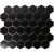 Orro Mosaic Ceramic Black 27,2x28,2