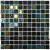 Bonaparte Мозаика стеклянная Bondi black-25 30x30 - керамическая плитка и керамогранит