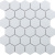 Starmosaic Homework IDL1005 Hexagon small White Matt 27.8x26.5
