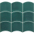 Equipe Wave 28840 Teal Grassy 12x12