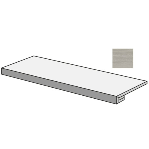 Impronta italgraniti Dorset DR08GT2 Cenere Vein Cut Gradone Toro 33x120