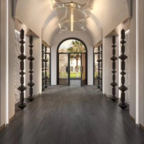 Kerama Marazzi Портленд KM8080G0001RGCF Фронтальная Клееная Бежевый Светлый Матовый Обрезной 33x80