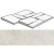 Rex Ceramiche La Roche 742240 Blanc Mod. Muretto RD 30x30