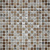 Orro Mosaic Glasstone Коричнево Серая 30x30